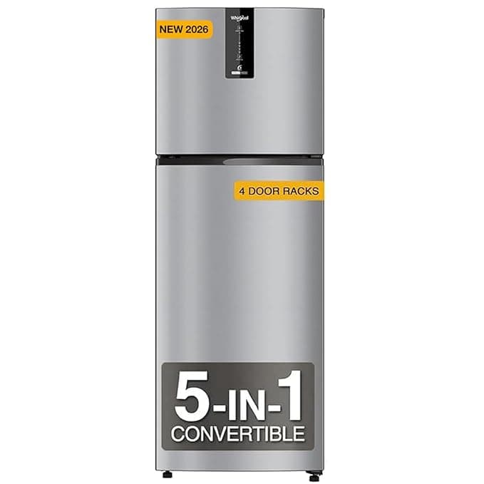 Whirlpool IntelliFresh 327L Double Door Refrigerator